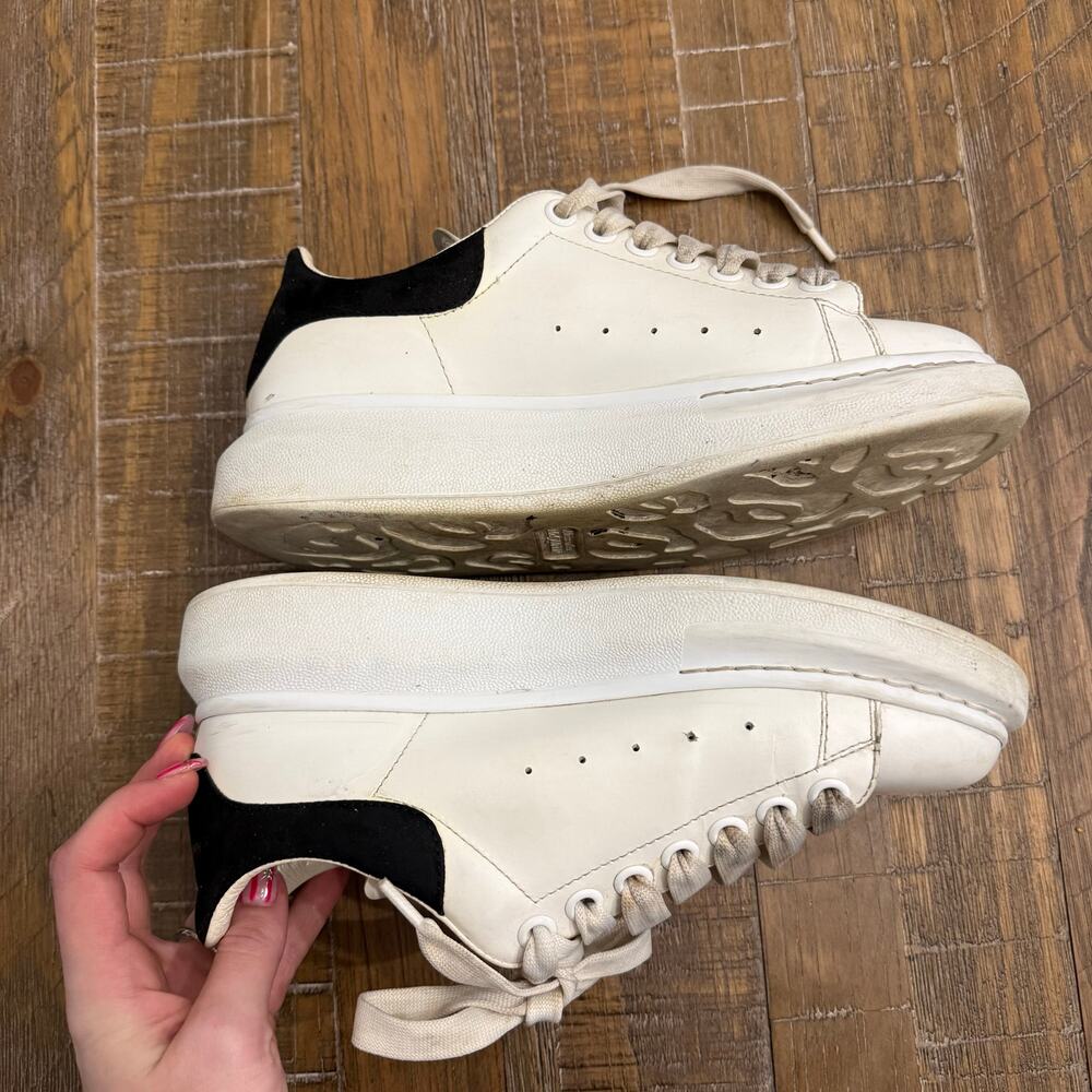 Alexander mcqueen women oversized leather sneaker - Picture 6 of 12